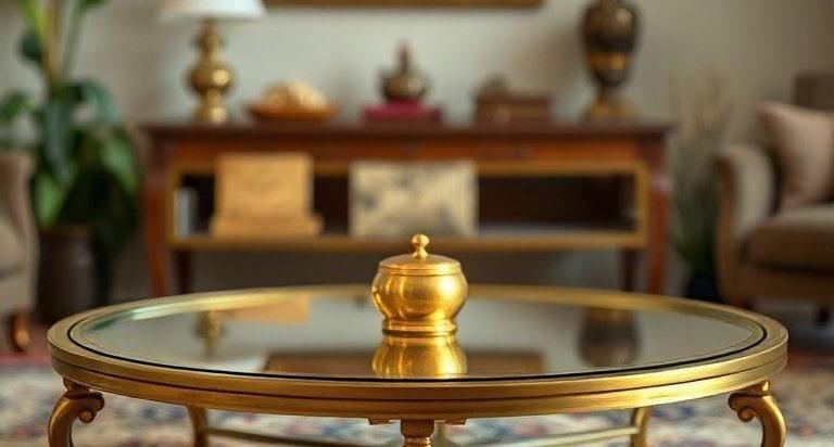 Top 5 Antique Brass Coffee Tables