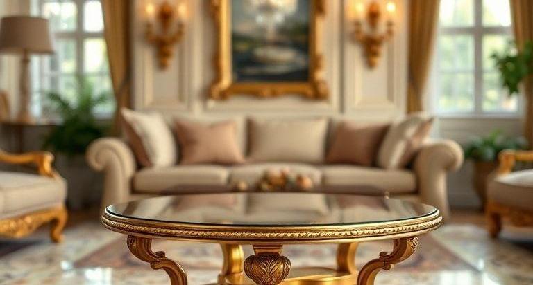 Top 5 Antique Gold Coffee Tables