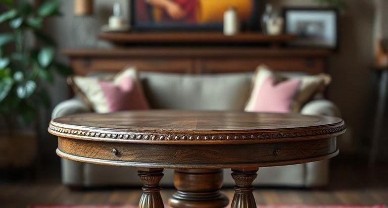 Top 5 Antique Round Coffee Tables