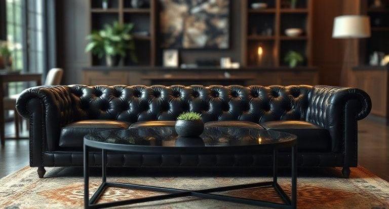 Top 5 Black Leather Coffee Tables