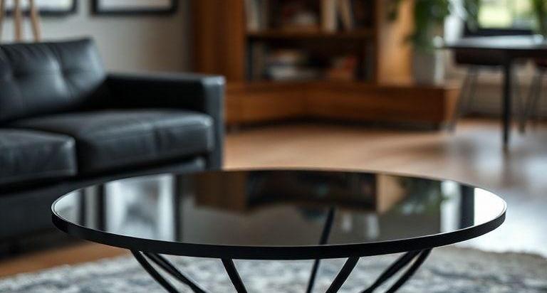 Top 5 Black Metal And Glass Coffee Tables