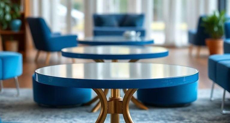 Top 5 Blue Round Coffee Tables