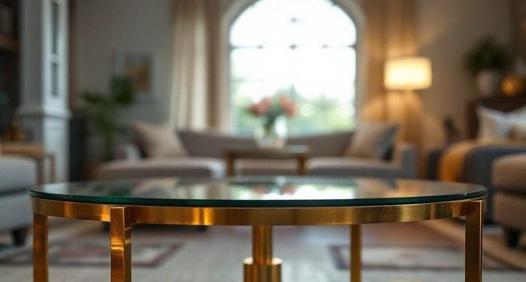 Top 5 Brass And Glass Coffee Tables