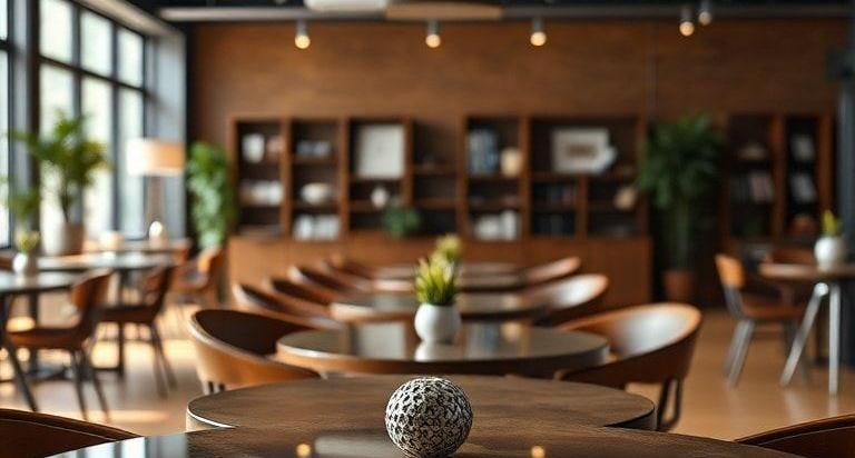 cluster of coffee tables