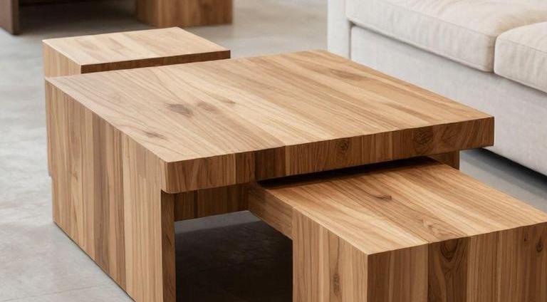 Top 5 Coffee Tables With Nesting Stools