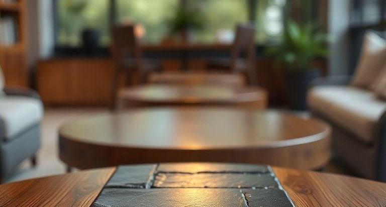 Top 5 Coffee Tables With Slate Tiles