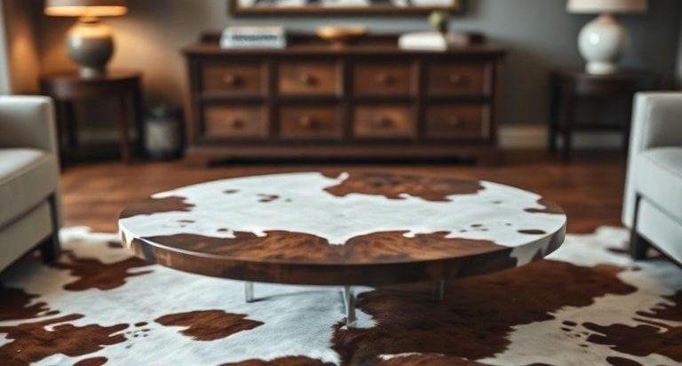 Top 5 Cowhide Coffee Tables