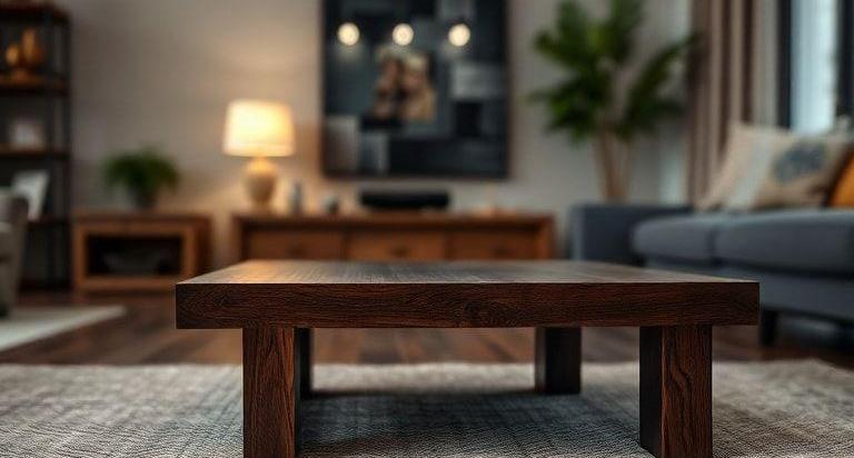 Top 5 Dark Wood Square Coffee Tables