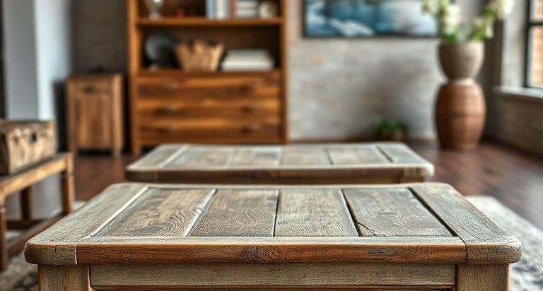 Top 5 Distressed Square Coffee Tables