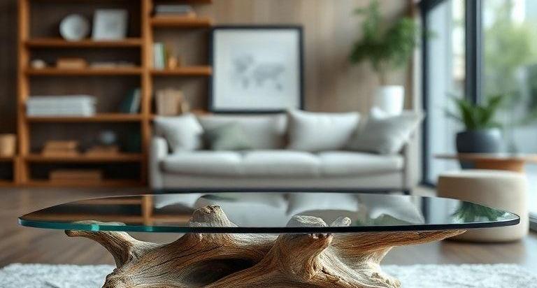 Top 5 Driftwood And Glass Coffee Tables
