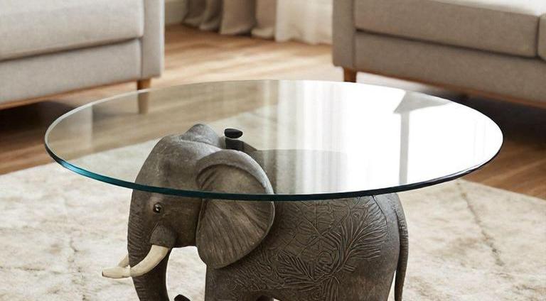 Top 5 Elephant Coffee Tables With Glass Top