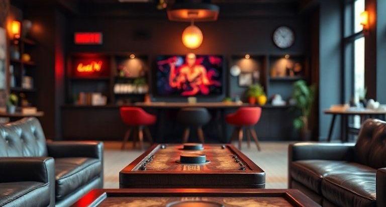 game room coffee tables