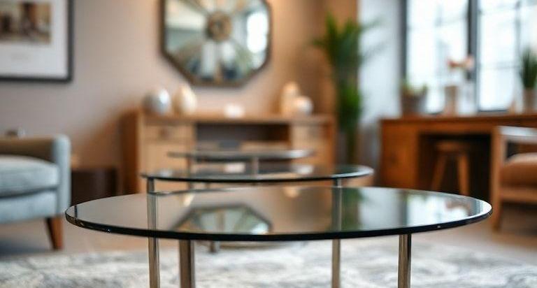 Top 5 Glass And Metal Coffee Tables