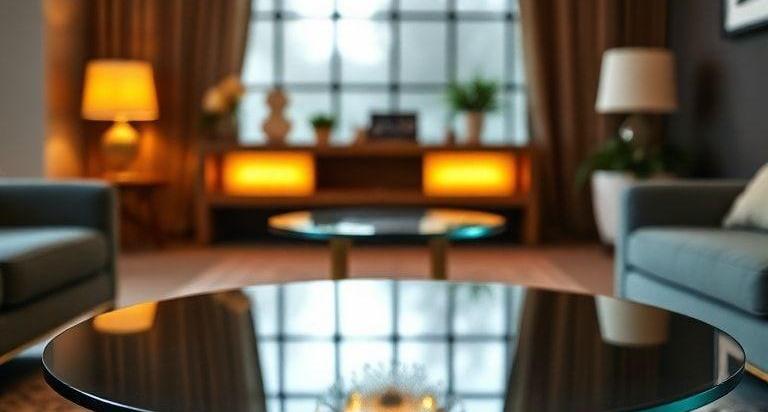 Top 5 Glass Round Coffee Tables