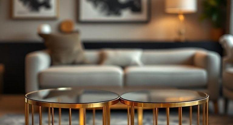 Top 5 Gold Metal Coffee Tables