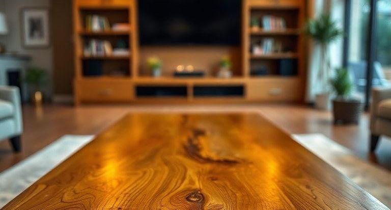 Top 5 Gold Wood Coffee Tables