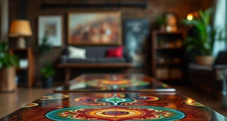 Top 5 Hand Painted Coffee Tables