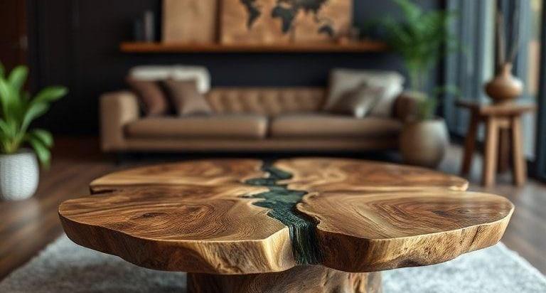 Top 5 Live Edge River Coffee Tables