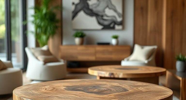 Top 5 Live Edge Round Coffee Tables