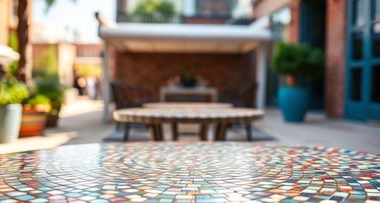 Top 5 Mosaic Outdoor Coffee Tables