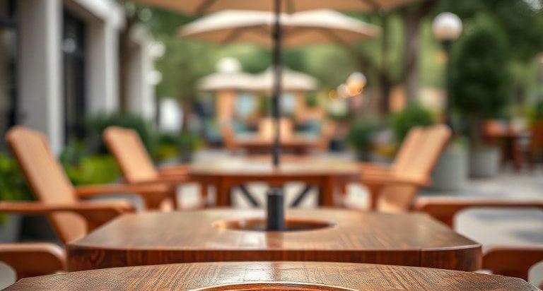 Top 5 Outdoor Coffee Tables With Umbrella Hole