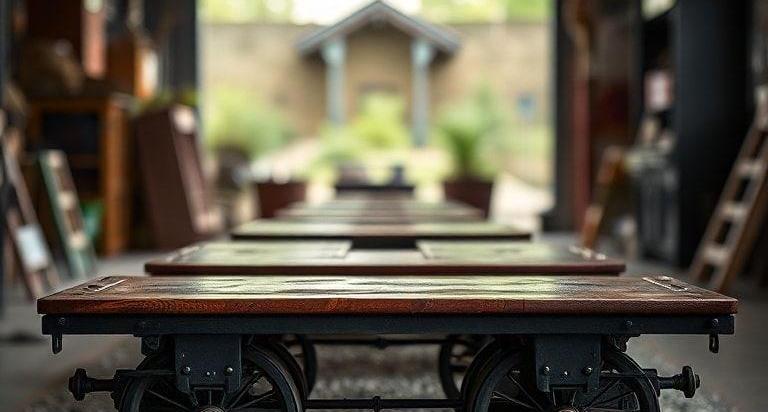 Top 5 Railroad Cart Coffee Tables