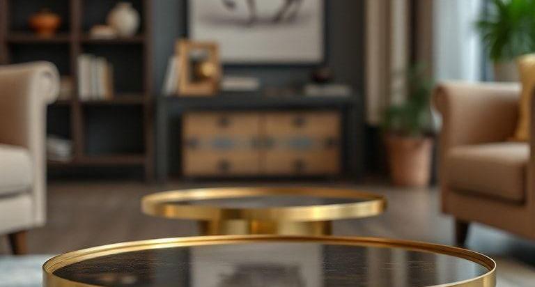 Top 5 Round Brass Coffee Tables