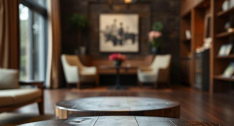 Top 5 Round Dark Wood Coffee Tables