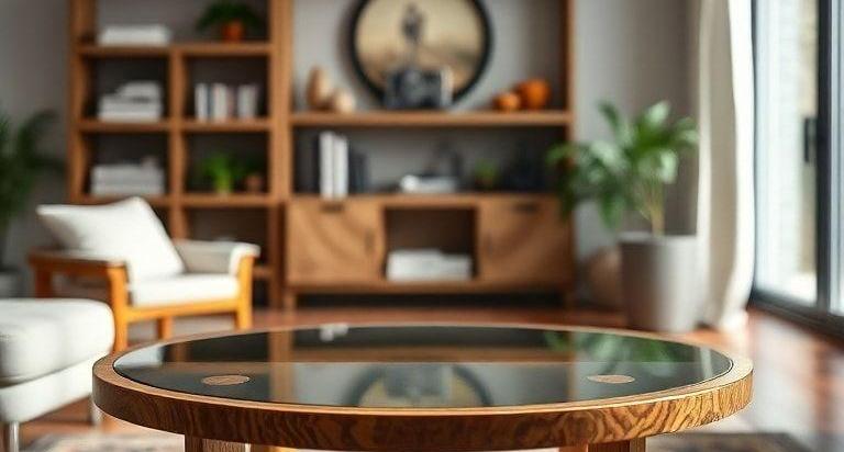 Top 5 Round Glass And Wood Coffee Tables
