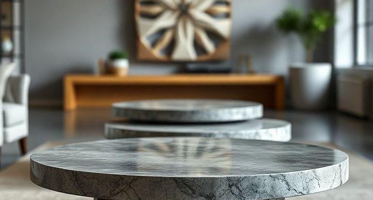 Top 5 Round Stone Coffee Tables
