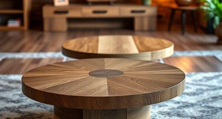 Top 5 Round Unfinished Coffee Tables