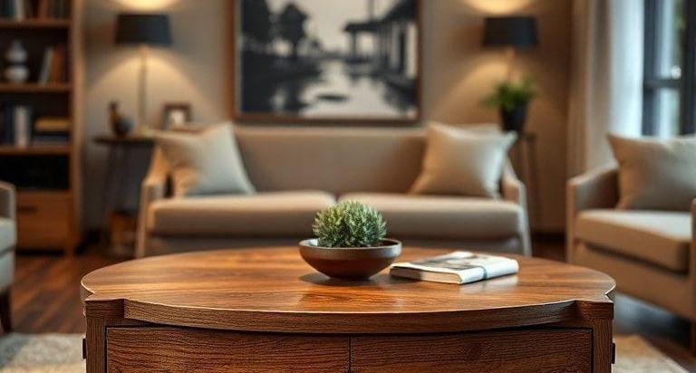 Top 5 Round Wood Coffee Tables With Storage