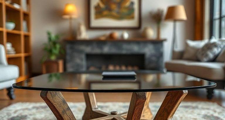 Top 5 Rustic Glass Coffee Tables