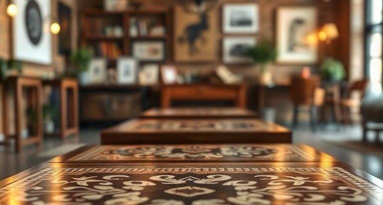 Top 5 Stenciled Coffee Tables