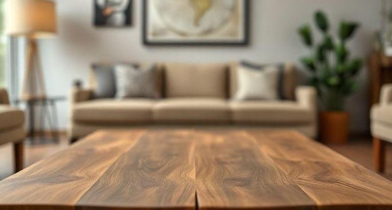 Top 5 Wooden Coffee Tables With Metal Legs