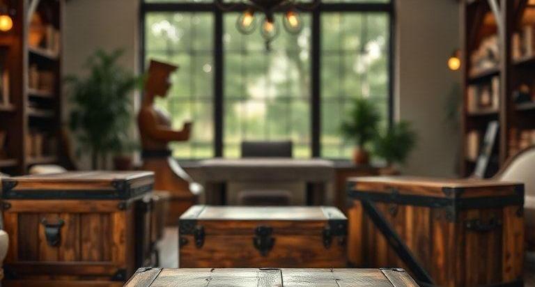 Top 5 Wooden Trunks Coffee Tables