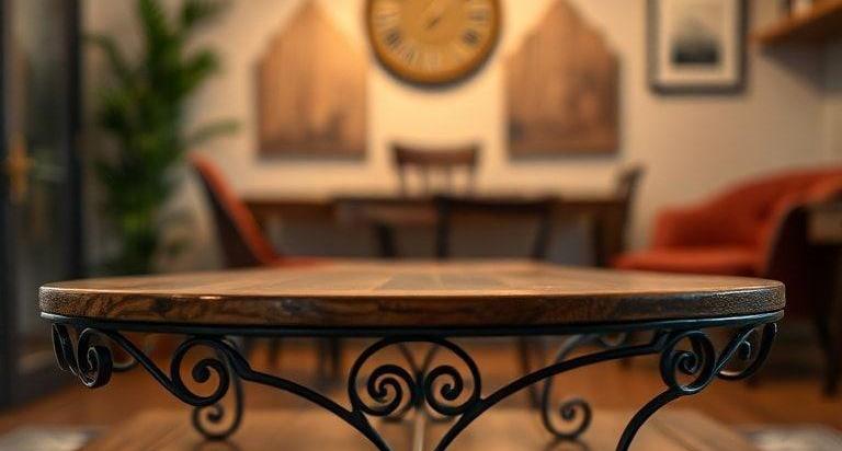Top 5 Wrought Iron And Wood Coffee Tables